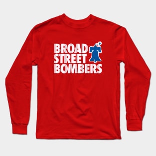 Broad Street Bombers 1 - Red Long Sleeve T-Shirt